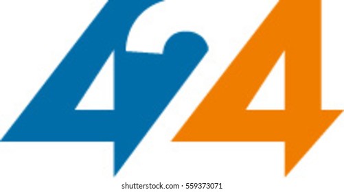 424 number logo