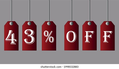 43% off Red coupons for special discount offers.