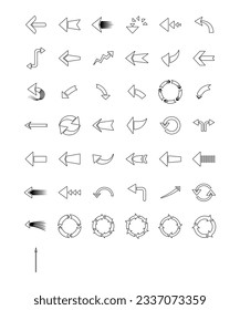 43 Einzigartige minimalistische Arrow-Anzeigereien in Monotone