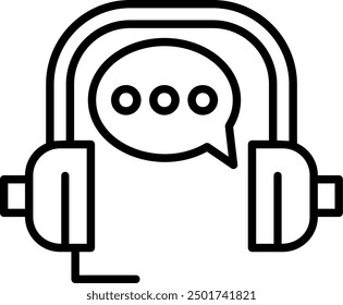 431 - Customer service Flat Vector Icon Design