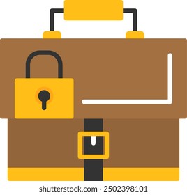 437 - Security Flat Vector Icon Design