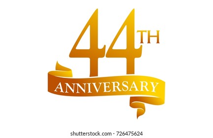 44 Ribbon Anniversary 