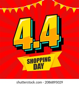 4.4 shopping day expression pop art comic style