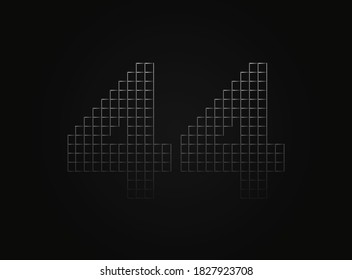 44 vectores de la valla metálica de eslabón. Para logotipo, etiqueta de marca, elementos de diseño, aplicación y más. 

