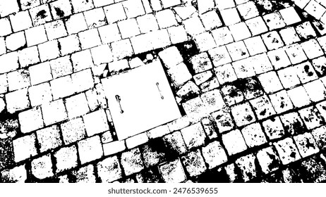 4-41. Sidewalk block. Stone textured background image - Illustration.