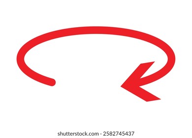 45, 90, 180, 360 degrees angles round and rotation arrow icon. Round and Rotation arrow vector illustration.