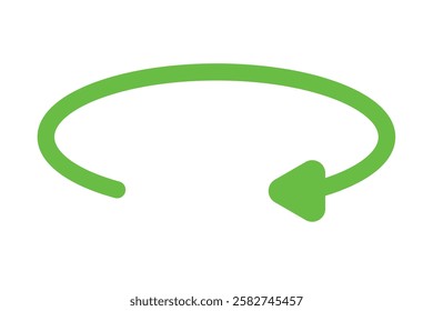 45, 90, 180, 360 degrees angles round and rotation arrow icon. Round and Rotation arrow vector illustration.