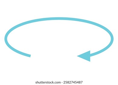 45, 90, 180, 360 degrees angles round and rotation arrow icon. Round and Rotation arrow vector illustration.