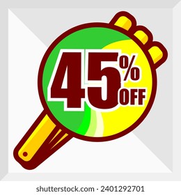 45% OFF DISCOUNT LOLLIPPIT SHAPE PROMOTION BALLOON