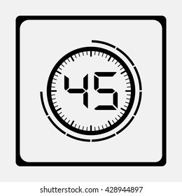 45 second timer