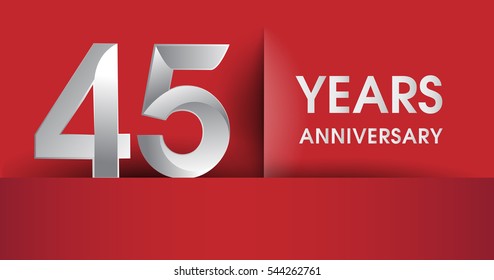 5 Years Anniversary Celebration Logo Flat Stock Vector (Royalty Free ...