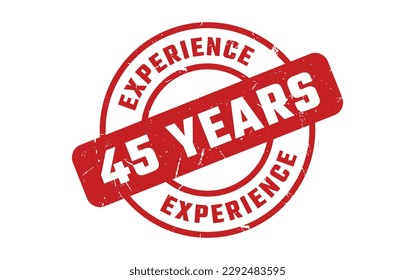 45 Years Experience Rubber Stamp