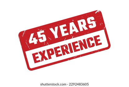 45 Years Experience Rubber Stamp