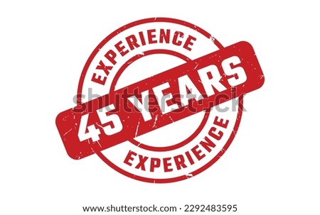 45 Years Experience Rubber Stamp