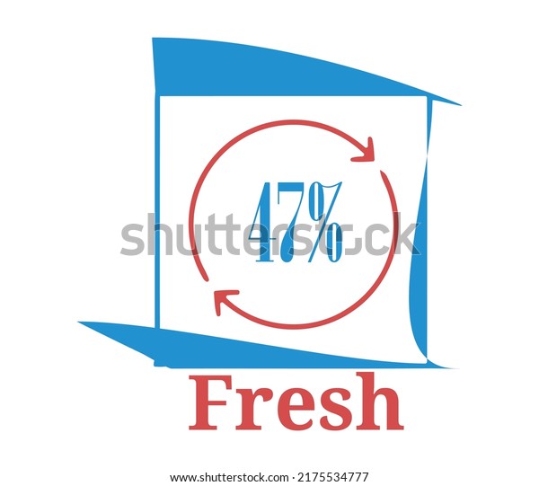 47 Fresh Sign Label Vector Illustration Stock Vector (Royalty Free ...