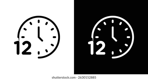 48 Hr concepto de icono, Ilustración vectorial