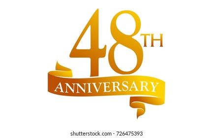 48 Ribbon Anniversary 