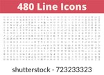 480 Line Icons