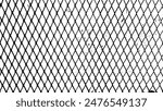 4-84. Black Steel Grid Metal Fence Texture - Illustration	