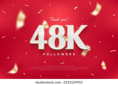 48k elegant and luxurious design, vector background thank you for the followers.