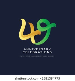 49 anniversary celebrations Logo Colletions Template	