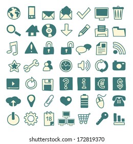 49 hand-drawn web icons
