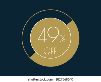 49% OFF banner, 49% Discount Offer