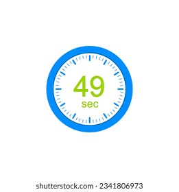 49 second timers Clocks, Timer 49 sec icon