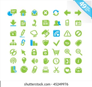 49 web icons set