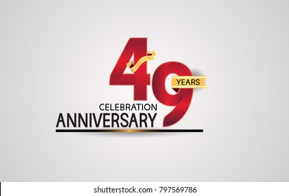 1,917 49 years birthday logo Images, Stock Photos & Vectors | Shutterstock