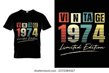 49 Years Old Vintage 1974 Limited Edition 49th Birthday living legend t shirt