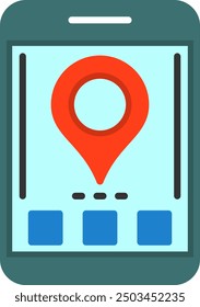 499 - Location Flat Vector Icon Design