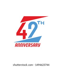 49th Years Anniversary Celebration Design Vector Template