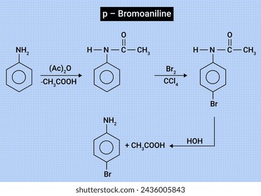 4-Bromoaniline is a compound where an aniline molecule is substituted with a bromine atom on the para position