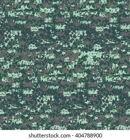 4-Color Digital Camouflage. Demi-Season Version.
Seamless pattern.