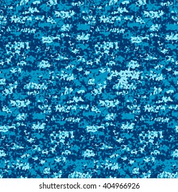 4-Color Digital Hybrid Camouflage. For Urban And Marine Environment.
Seamless pattern.
