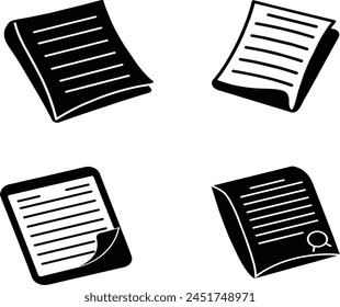 4-contract logo icon vector illustrator