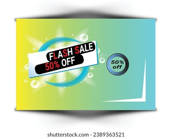 4D Best lighting Flash Sale Poster