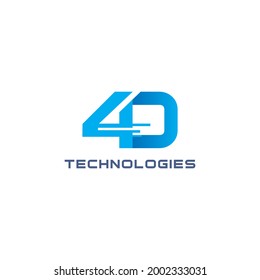 4D Logo Technology
simple and modern design