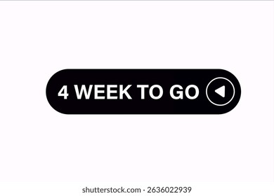 4days to go, sale countdown vector symbol, clock, time,  background, template 15 days to go, countdown, sticker, left banner, business, sale, label button
