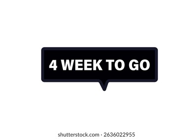 4days to go, sale countdown vector symbol, clock, time,  background, template 15 days to go, countdown, sticker, left banner, business, sale, label button
