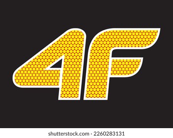 4f t shirt design 4f logo mens