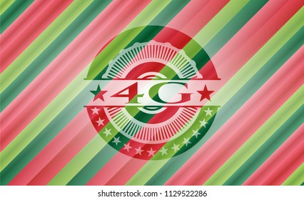 4G christmas emblem.