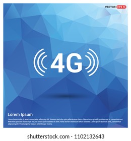 4G connection icon
