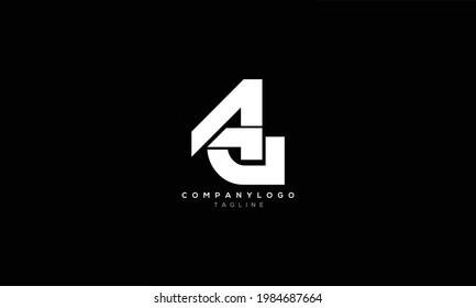 4G G4 4 AND G Abstract initial monogram letter alphabet logo design