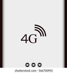 4G icon.