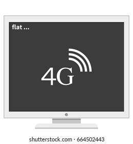 4G icon.