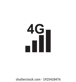 4g icon symbol sign vector