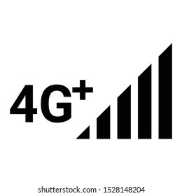 4g icon vector logo template