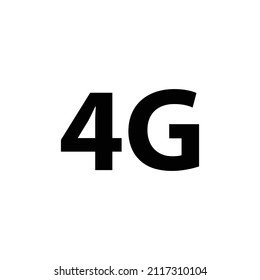4g internet icon. icon for mobile phone or smart device. 